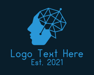 Mental Health - Human Psychological Therapist logo design