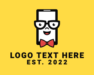 Geek - Smartphone Geek Device logo design