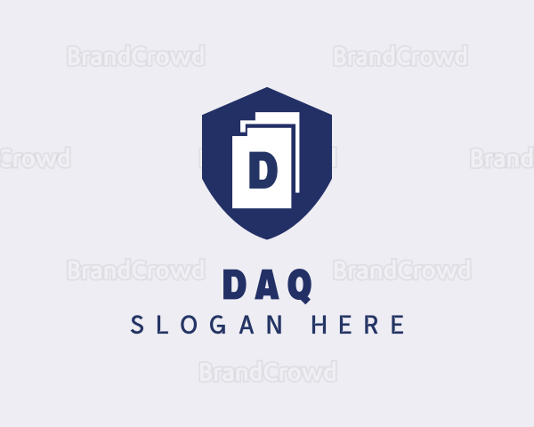 Secure Document Shield Logo