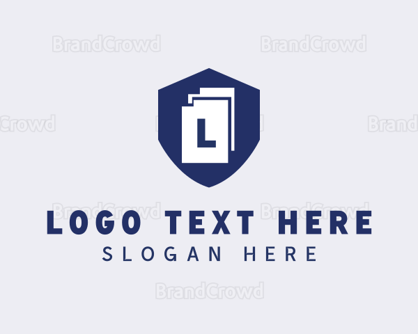 Secure Document Shield Logo