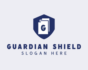 Secure Document Shield  logo design