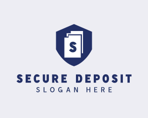 Secure Document Shield  logo design