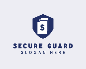 Secure Document Shield  logo design