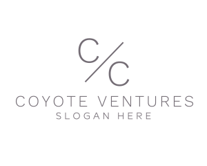 Generic Business Slash logo design