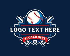 Sportwear - Baseball Sports League logo design