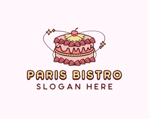 Sweet Cake Dessert logo design