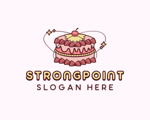 Dessert - Sweet Cake Dessert logo design