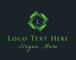 Nature Conservation - Leaf Plant Hotel logo design