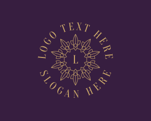 Mandala Floral Luxury Boutique Logo