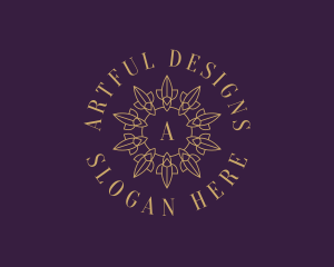 Mandala Floral Luxury Boutique logo design