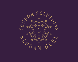 Mandala Floral Luxury Boutique logo design