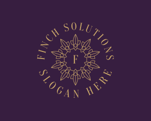 Mandala Floral Luxury Boutique logo design