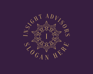 Mandala Floral Luxury Boutique logo design