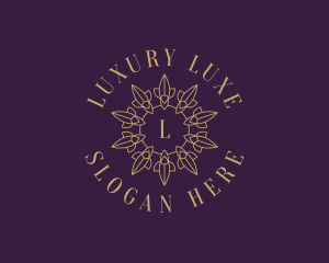 Mandala Floral Luxury Boutique logo design