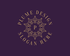 Mandala Floral Luxury Boutique logo design