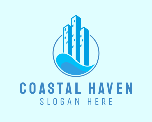 Urban City Water logo design