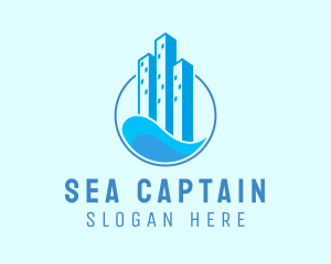 Urban City Water logo design