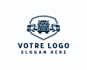Automotive - Truck Logistics Company logo design