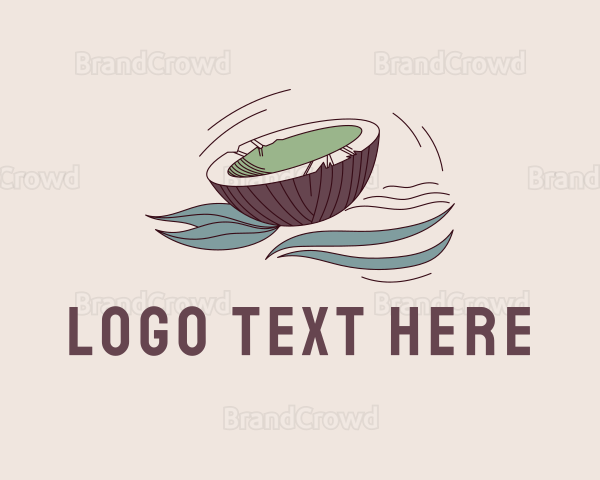 Natural Coconut Banner Logo