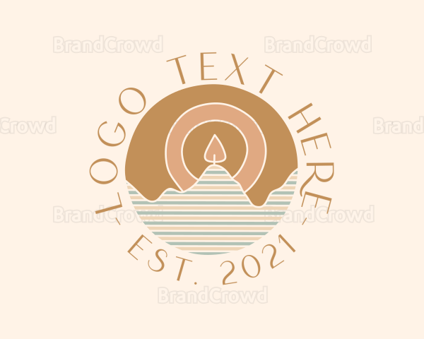 Brown Mountain Candle Logo