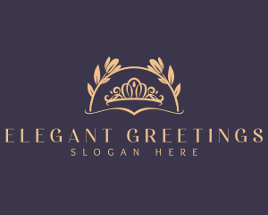 Elegant Crown Coronation logo design