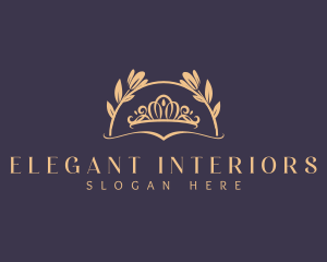 Elegant Crown Coronation logo design