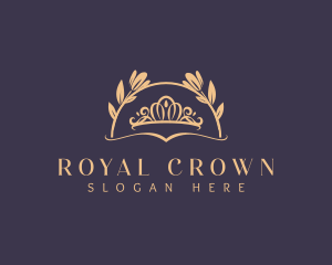 Majesty - Elegant Crown Coronation logo design