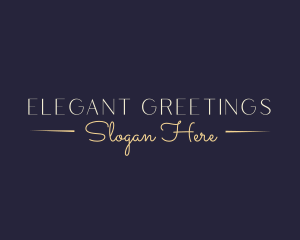 Elegant Clothing Firm logo design