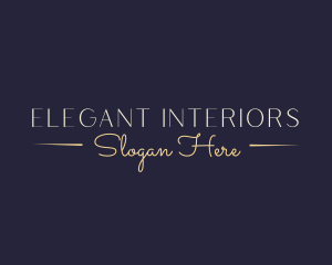 Elegant Clothing Firm logo design