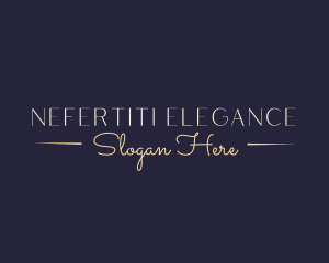 Elegant Clothing Firm logo design