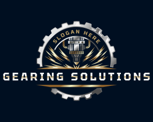 Gear Laser Equipment logo design