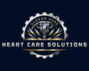 Gear Laser Equipment logo design