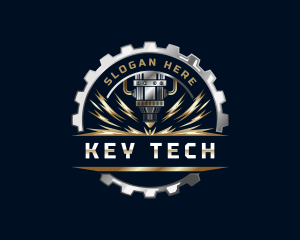 Gear Laser Equipment logo design