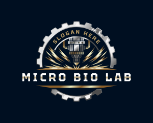 Gear Laser Equipment logo design