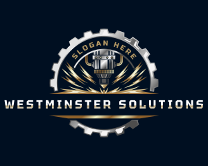 Gear Laser Equipment logo design