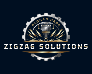 Gear Laser Equipment logo design