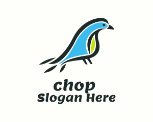 Tropical Bird Animal Logo