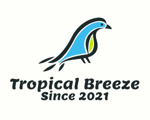 Tropical Bird Animal logo design