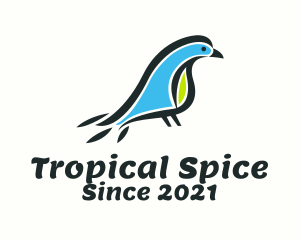 Tropical Bird Animal logo design