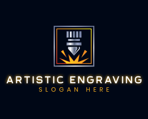 Engraving - Laser Engraving Cutting logo design