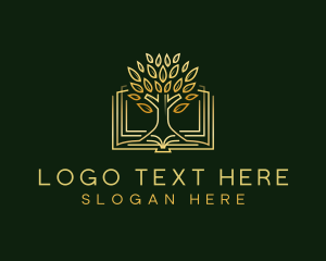 School - Tree Author Publishing logo design