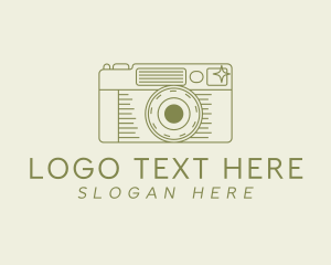 Photo - Retro Photo Camera logo design