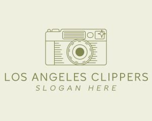 Hobbyist - Retro Photo Camera logo design