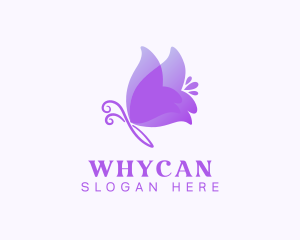 Elegant Butterfly Insect logo design