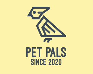 Gray Parrot Zoo logo design