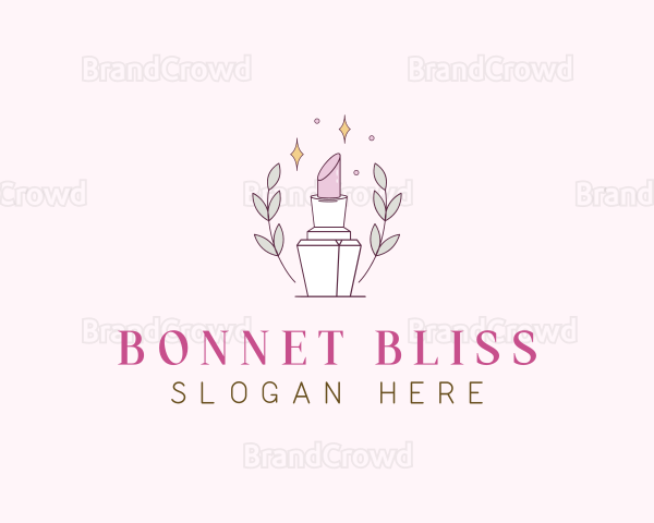 Beauty Salon Lipstick Logo