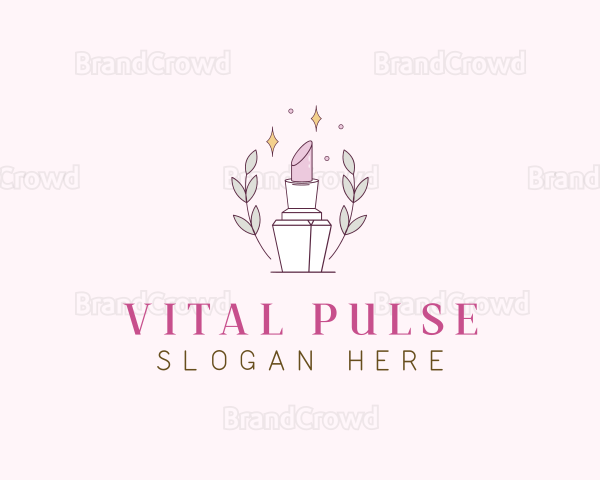 Beauty Salon Lipstick Logo