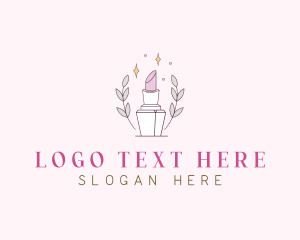 Lipstick - Beauty Salon Lipstick logo design