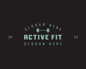 Fit - Fitness Training Workout logo design