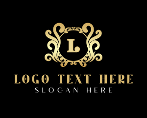 Classic - Elegant Ornament Crest logo design